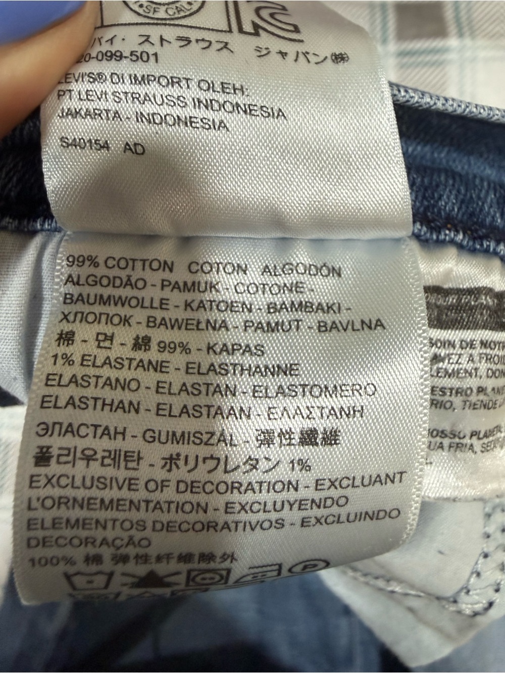Levi's Women's Bootcut Jeans in Blue Denim - Picture 4 of 8